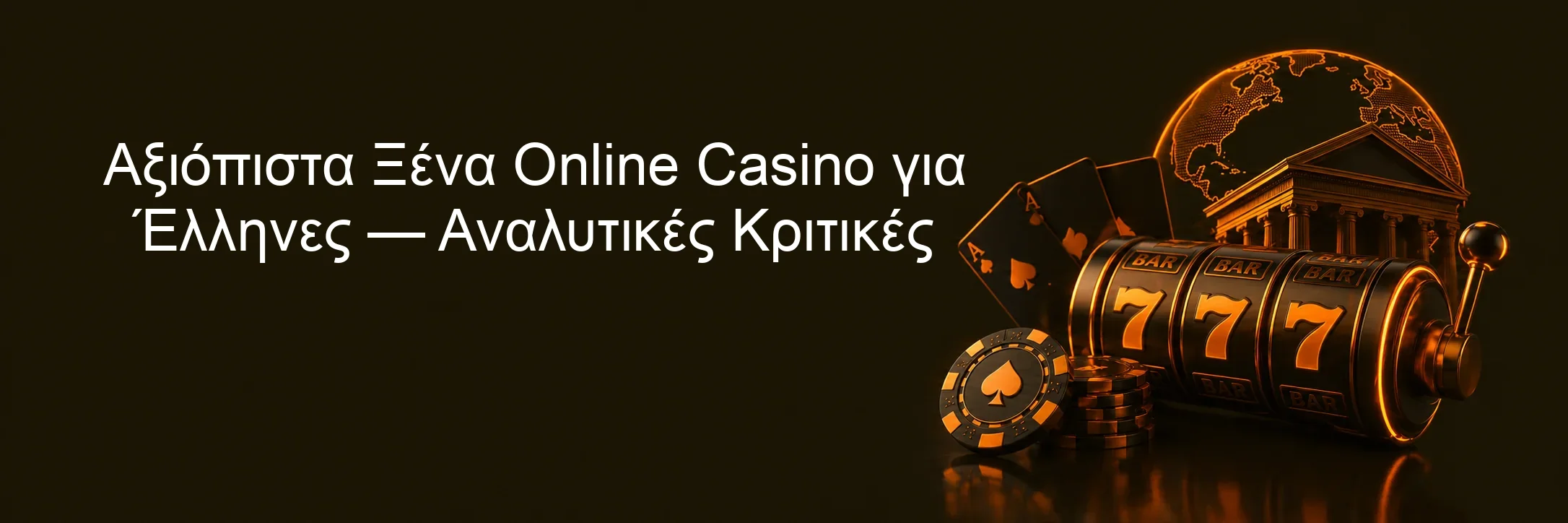 Αξιόπιστα Ξένα Online Casino για Έλληνες — Αναλυτικές Κριτικές Αξιόπιστα Ξένα Online Casino για Έλληνες — Αναλυτικές Κριτικές