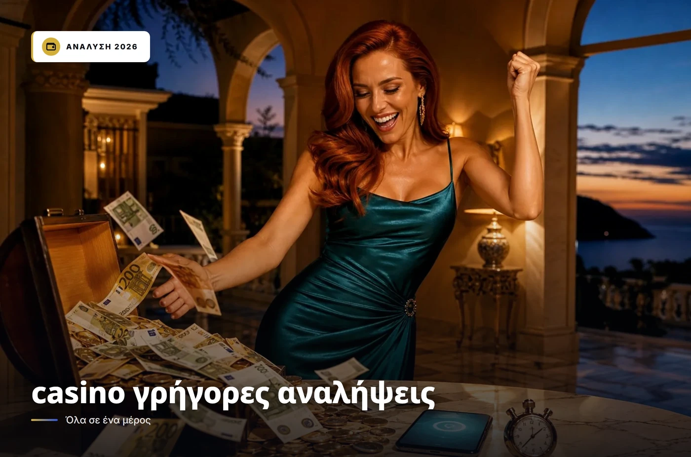 casino γρήγορες αναλήψεις